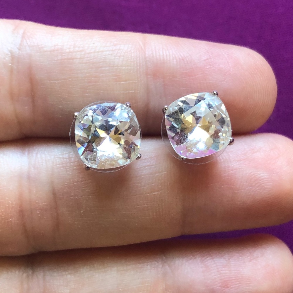 Square Stud Earrings